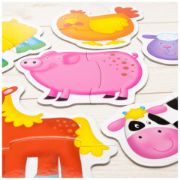 Obrázek Puzzle pro nejmenší – zvířátka na farmě 2.