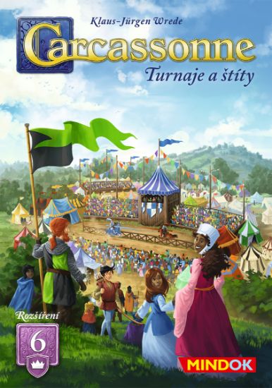 Obrázek Carcassonne rozšíření 6: Turnaje a štíty (2025)