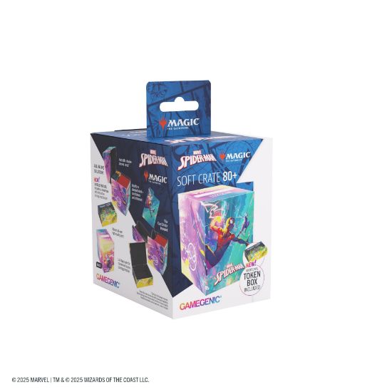 Obrázek Gamegenic: MTG Marvels Spider-Man Soft Crate 80+ - Spider-Man/Spider-Gwen
