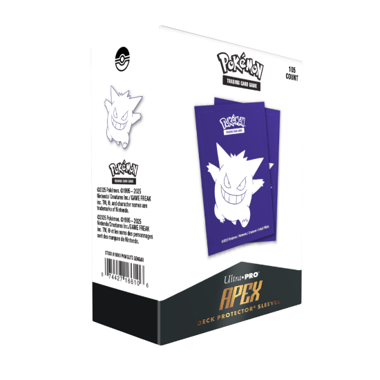 Obrázek Pokémon UP: Elite Gengar - Apex Deck Protector obaly na karty 105 ks