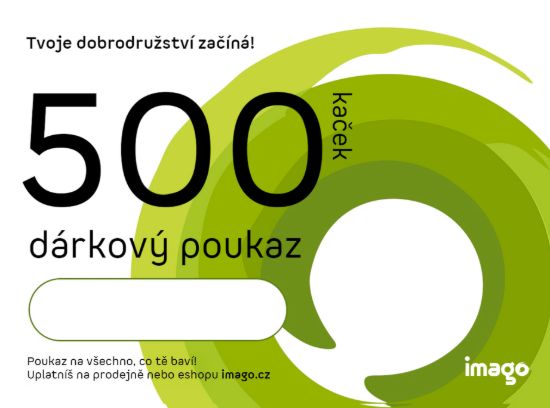 Obrázek Dárkový poukaz 500 Kč