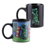 Obrázek Hrnek Minecraft - Creeper, měnící se