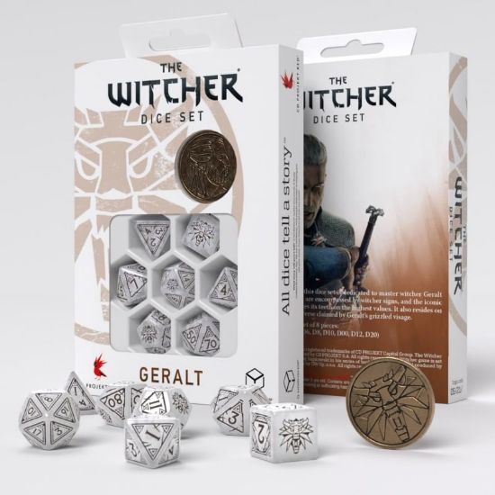 Obrázek Sada kostek Zaklínač - kostky Geralt