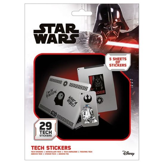 Obrázek Sada vinylových samolepek Star Wars - Síla (29 ks)