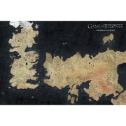 Obrázek Plakát Hra o trůny - Mapa Westerosu a Essosu