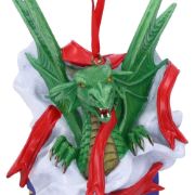 Obrázek Vánoční ozdoba - Dárek s drakem