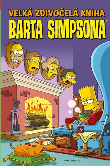Obrázek Velká zdivočelá kniha Barta Simpsona