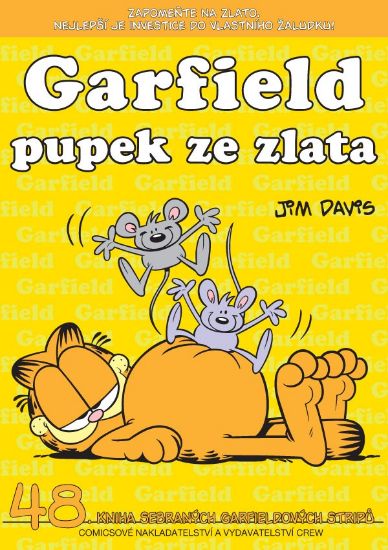 Obrázek Garfield -48- pupek ze zlata