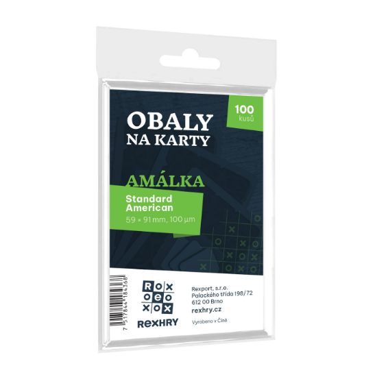 Obrázek Obaly na karty - Standard American - Amálka