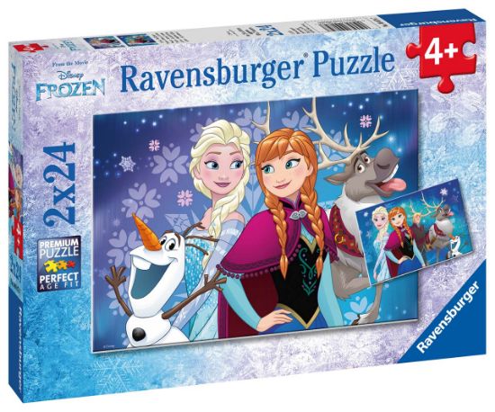 Obrázek Disney Ledové království 2x24 dílků