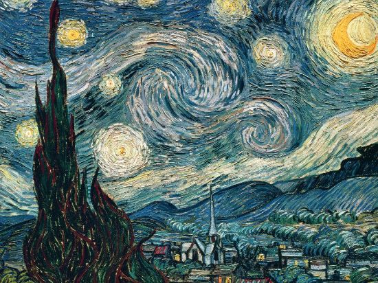 Obrázek Vincent van Gogh: Hvězdná noc 1500 dílků