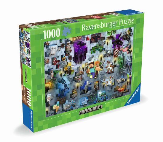 Obrázek Challenge Puzzle: Minecraft 1000 dílků