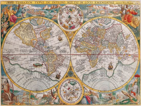 Obrázek Historická mapa 1500 dílků