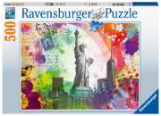 Obrázek Pohlednice z New Yorku 500 dílků