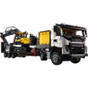 Obrázek Nákladní auto Volvo FMX a elektrický bagr Volvo EC230