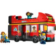 Obrázek Červený dvoupodlažní vyhlídkový autobus