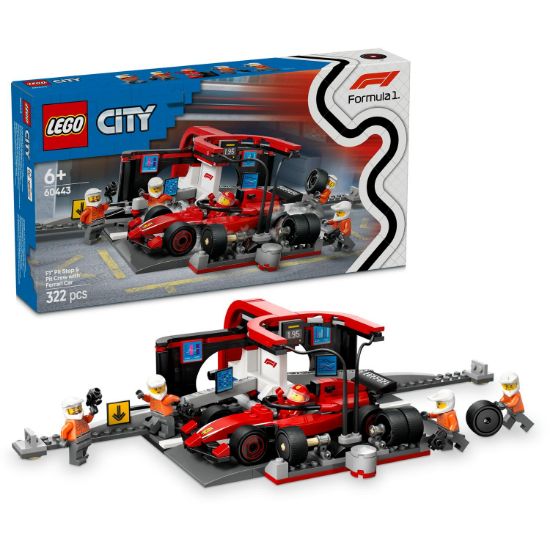 Obrázek Zastávka v boxech F1® a personál s vozem Ferrari