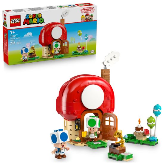 Obrázek Toad a párty v jeho domku