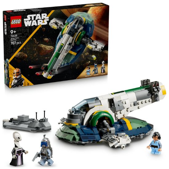 Obrázek Jango Fett a jeho hvězdná loď