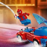 Obrázek Spider-Manovo závodní auto a Venom Zelený goblin