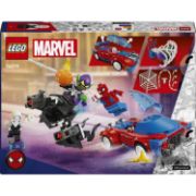 Obrázek Spider-Manovo závodní auto a Venom Zelený goblin