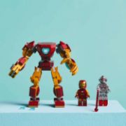 Obrázek Iron Man v robotickém obleku vs. Ultron