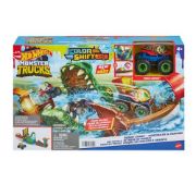 Obrázek HW MONSTER TRUCKS COLOR SHIFTERS ZUŘIVÝ KROKODÝL