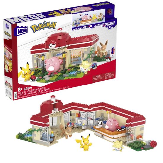 Obrázek MEGA POKÉMON POHYBLIVÉ CENTRUM POKÉMONŮ