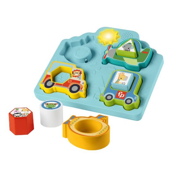 Obrázek Fisher Price puzzle dopravní prostředky se zvuky
