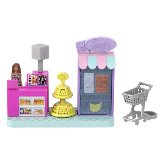 Obrázek Barbie mini Barbieland herní set - SUPERMARKET