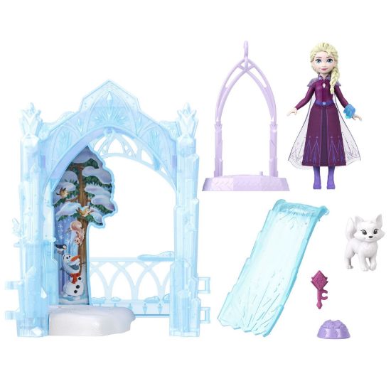 Obrázek FROZEN MALÁ PANENKA ELSA A JEJÍ LEDOVÁ SKRÝŠ HERNÍ SET