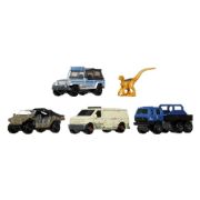 Obrázek Matchbox Jurský svět 4ks angličák a dinosaurus asst