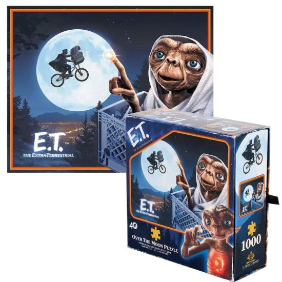 Obrázek Puzzle E.T. Mimozemšťan - Over the moon, 1000 dílků