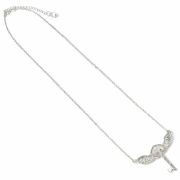 Obrázek Stříbrný náhrdelník Harry Potter - Létající klíč s krystaly (Ag 925)
