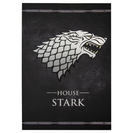 Obrázek Sešit Game of Thrones - Stark