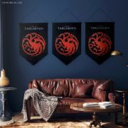 Obrázek Vlajka Hra o trůny - Targaryen