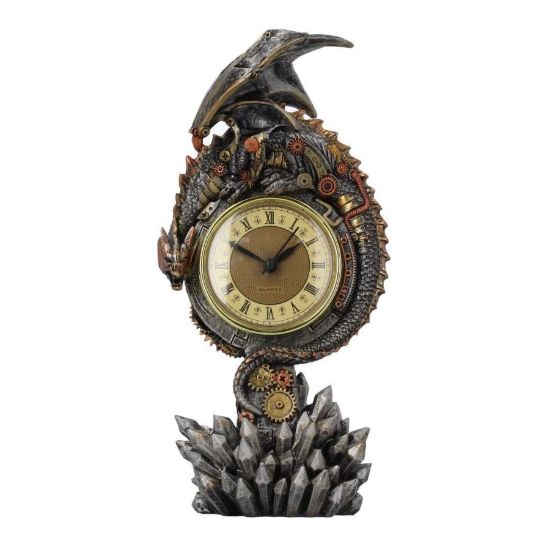 Obrázek Stolní hodiny Steampunkový drak