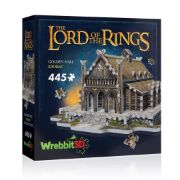 Obrázek 3D Puzzle Pán prstenů - Zlatá síň Edoras, 445 dílků
