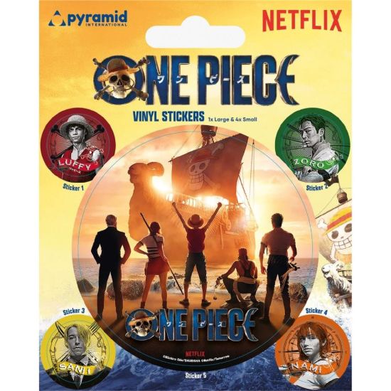Obrázek Vinylové samolepky One Piece Live Action - Crew