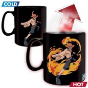 Obrázek Hrnek One Piece - Luffy & Ace, měnící se