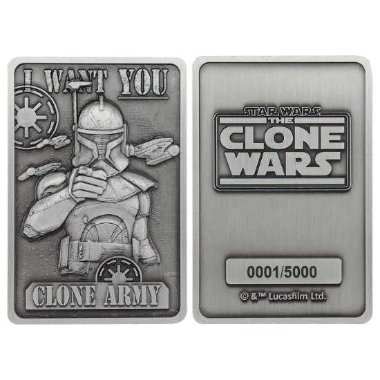 Obrázek Sběratelský ingot Star Wars: Clone Wars - Captain Rex
