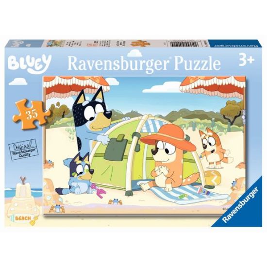 Obrázek Bluey na pláži 35 dílků