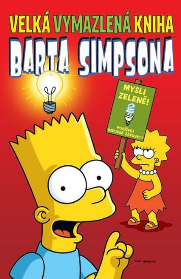 Obrázek Velká vymazlená kniha Barta Simpsona