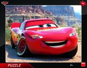 Obrázek Puzzle Cars: Blesk Mc Queen 40 dílků deskové