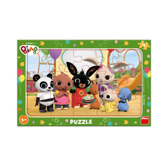 Obrázek Puzzle Bing ve školce 15 dílků deskové