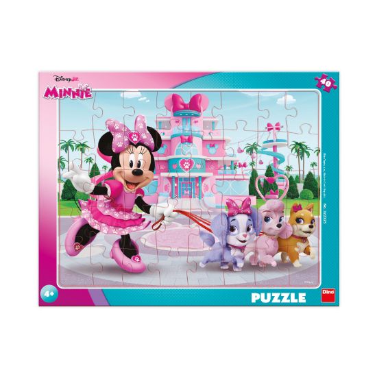 Obrázek Puzzle Minne s pejsky 40 dílků deskové