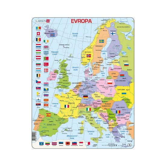 Obrázek EVROPA POLITICKÁ MAPA 48 d. EDU deskové pu