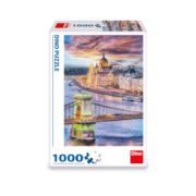 Obrázek Puzzle Budapešť – řetězový most 1000 dílků