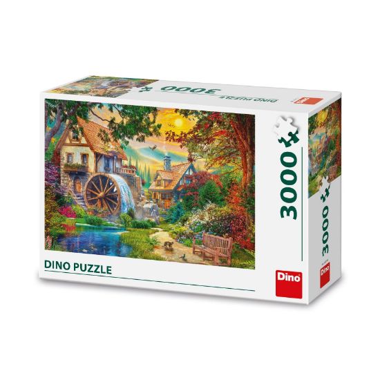 Obrázek Puzzle Malebný mlýn 3000 dílků