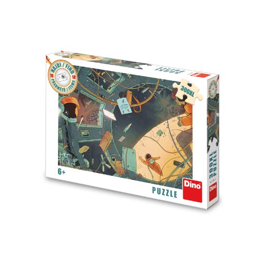Obrázek Puzzle Najdi 10 předmětů - Vesmír 300 xl dílků